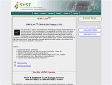 Tablet Screenshot of i-syst.com